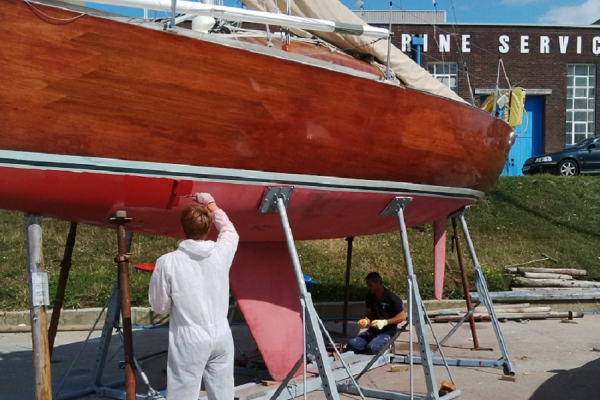boat-antifouling-removal-melbourne - by wasp blasting