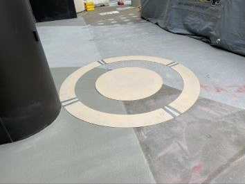 concrete finish on the floor - WASP Blasting